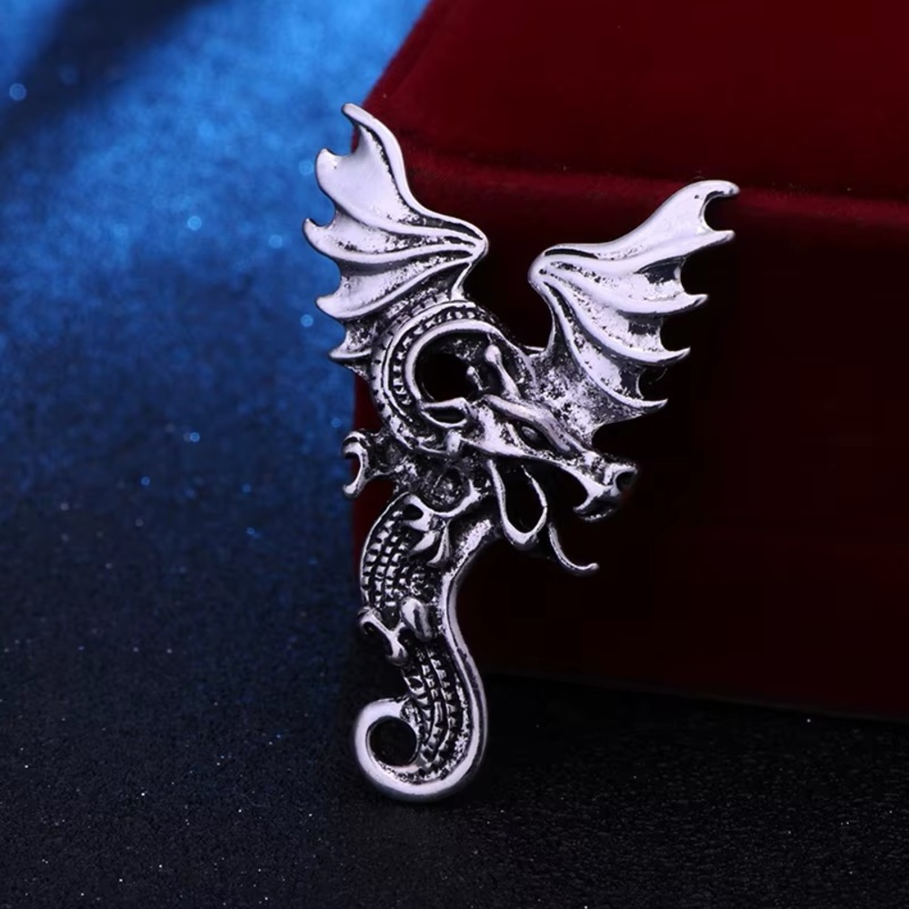 Dragon Brooch Pin - Picture 5 of 6